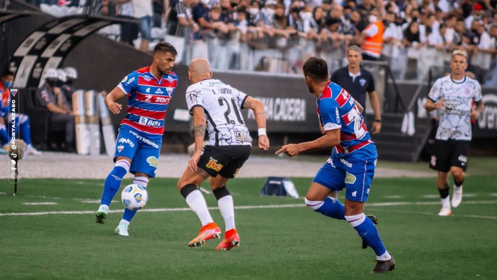 Corinthians x Fortaleza - Brasileirão 2023.