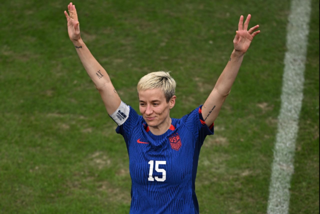 Megan Rapinoe em despedida da seleção dos Estados Unidos Foto: USWNT/Twitter