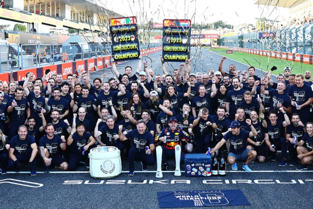 Red Bull conquista Campeonato de Construtores de 2023 Foto: Red Bull/Twitter