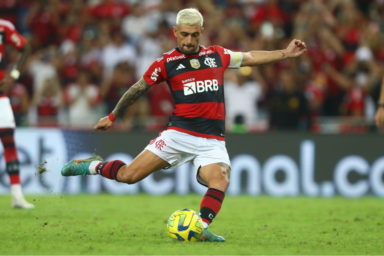 Arrascaeta tem 40 jogos pelo Flamengo em 2023