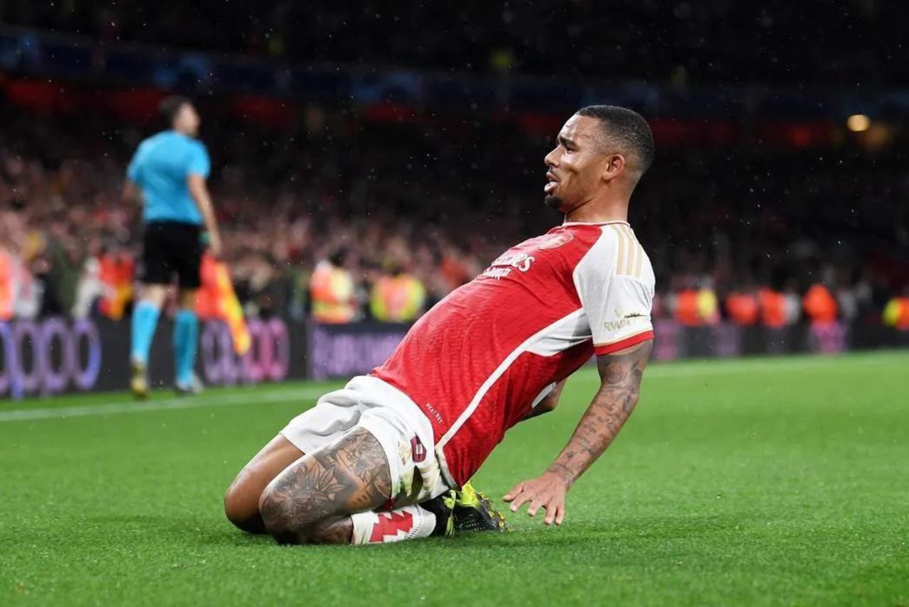 Gabriel Jesus Foto: Arsenal/Divulgação