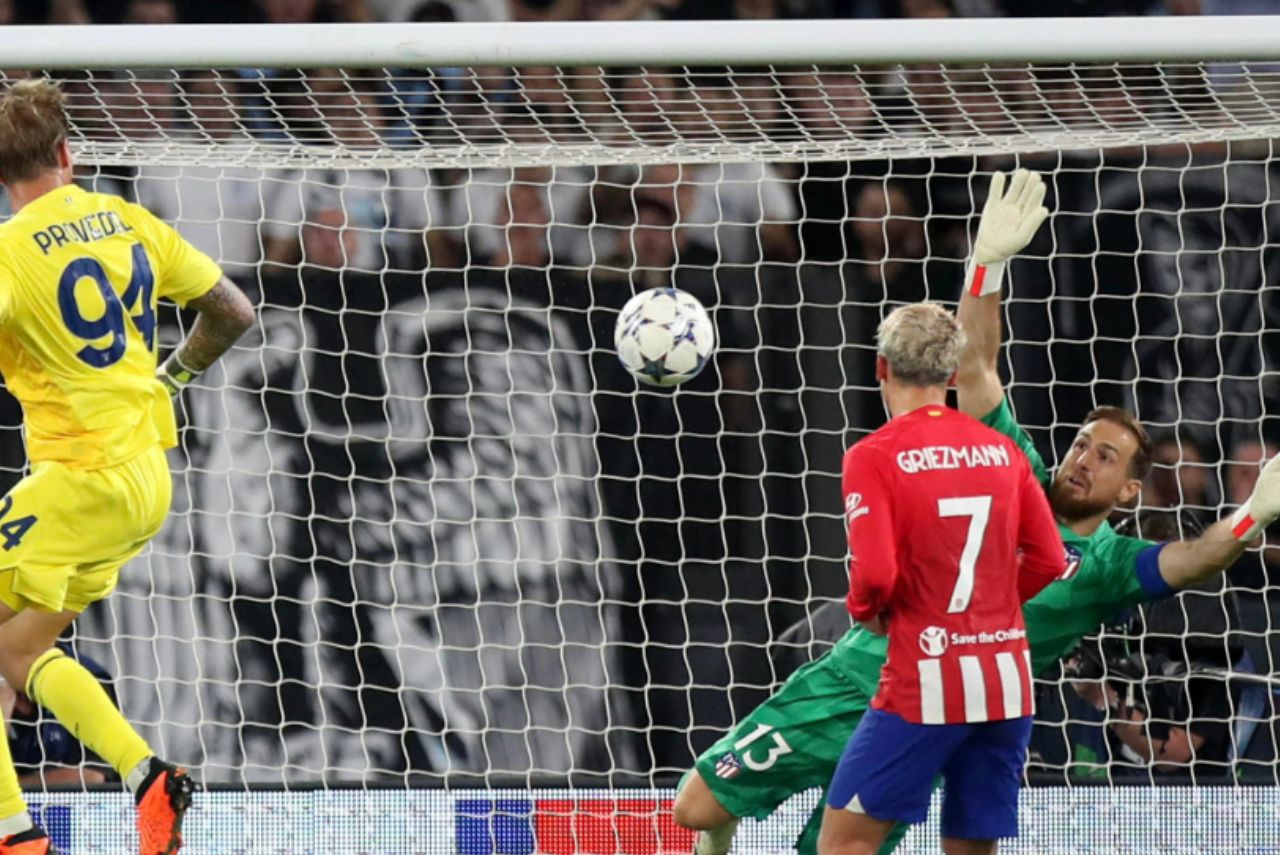 Lazio empata com o Atlético de Madrid com gol do seu goleiro Ivan Provedel Foto: Lazio/Twitter