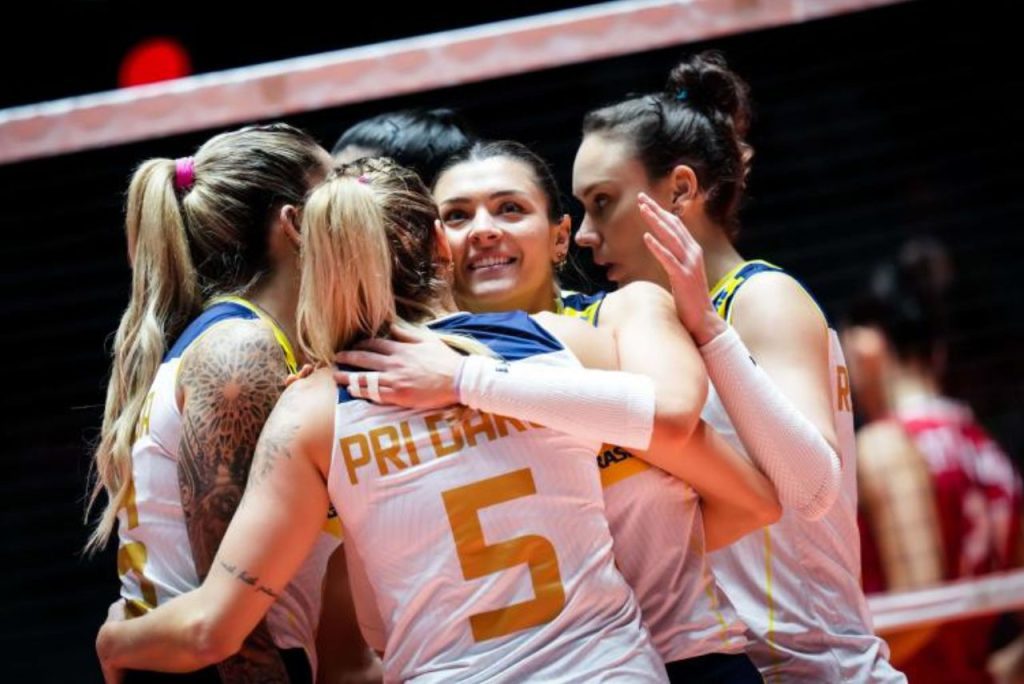 Brasil seleção feminina de vôlei Foto: Divulgação/CBV