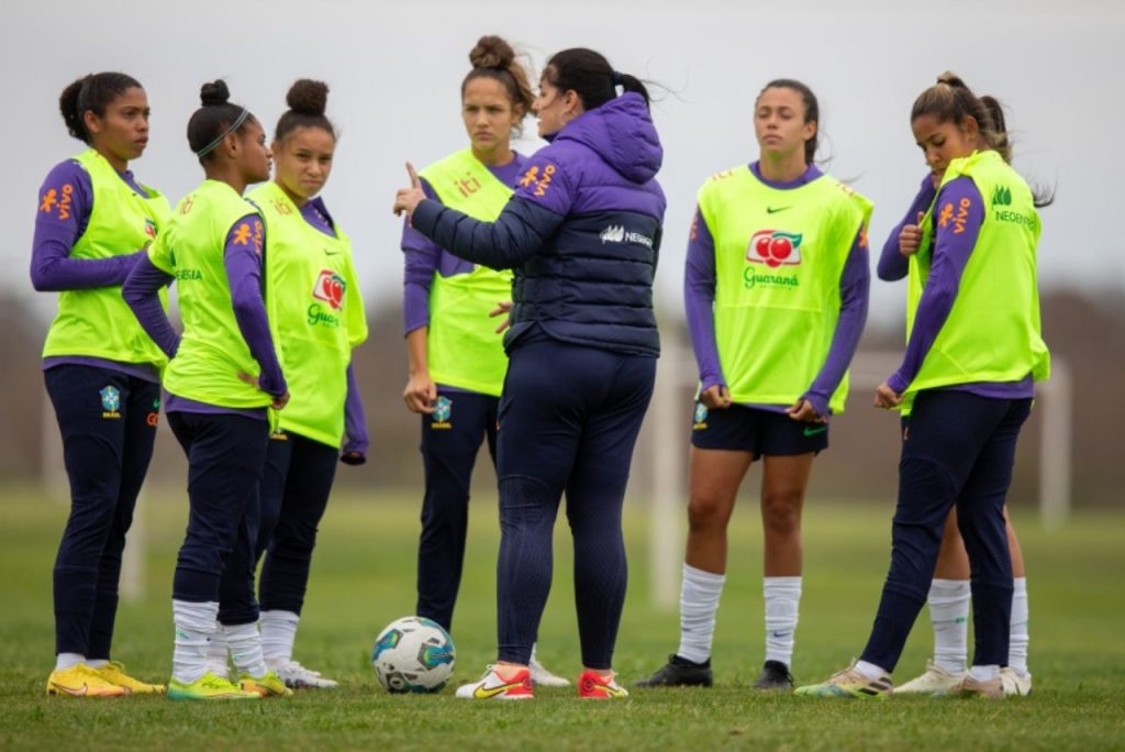 seleção feminina do Brasil sub-18/19 se prepara para Liga de Desenvolvimento Foto: Leandro Lopes/CBF