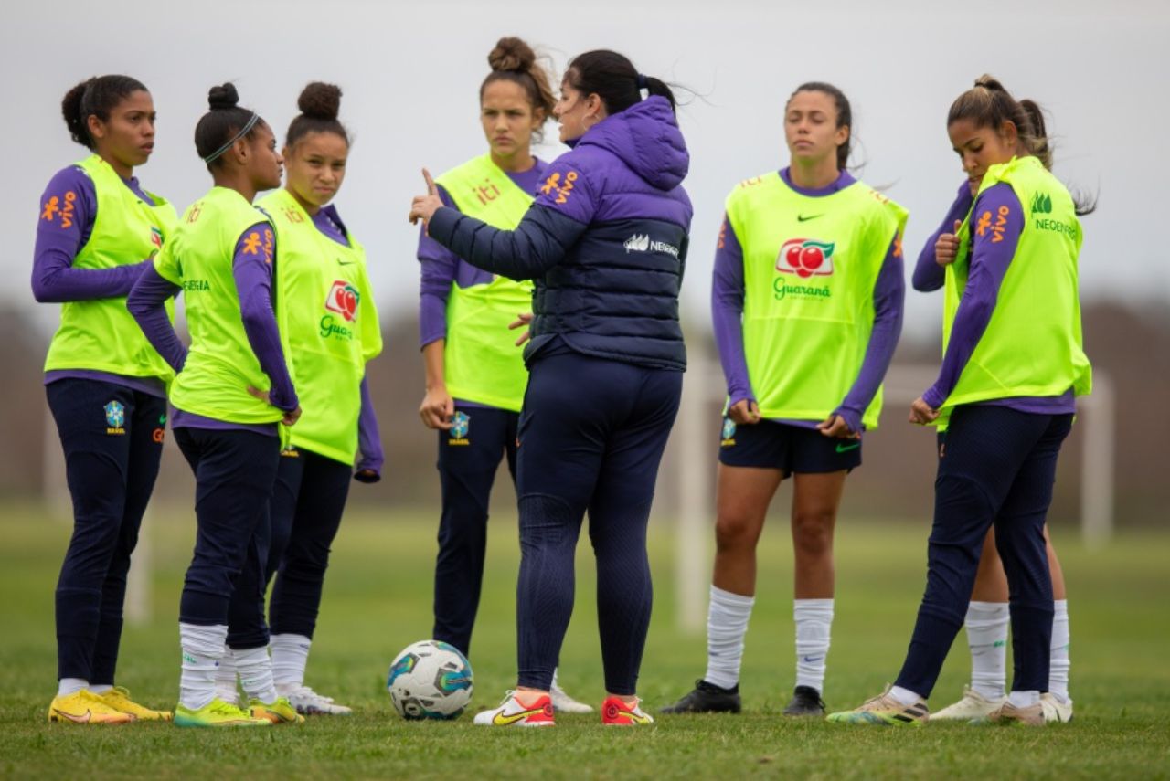 seleção feminina do Brasil sub-18/19 se prepara para Liga de Desenvolvimento Foto: Leandro Lopes/CBF
