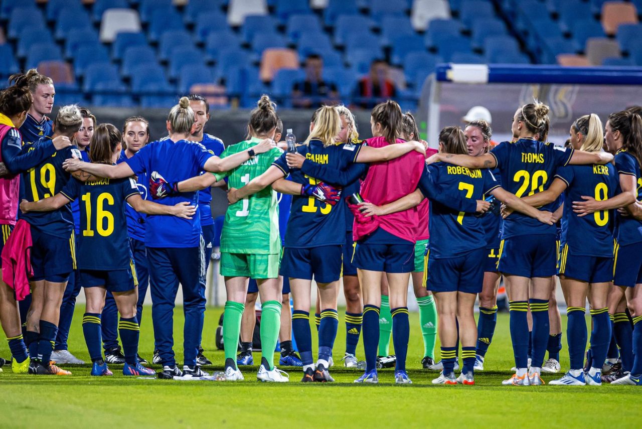 Seleção Feminina da Escócia Foto: Rachel Corsie/Twitter