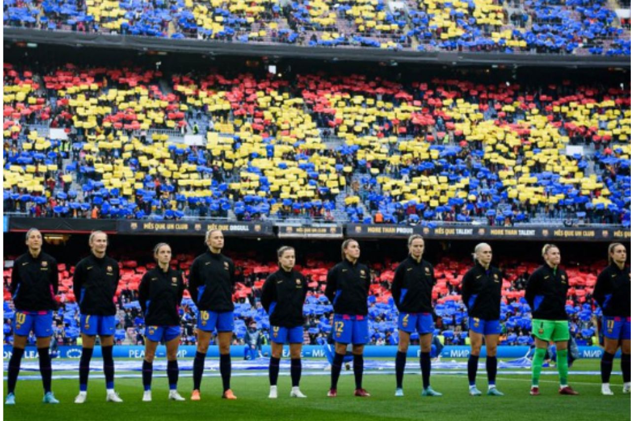 Barcelona Feminino Foto: Barcelona/Twitter