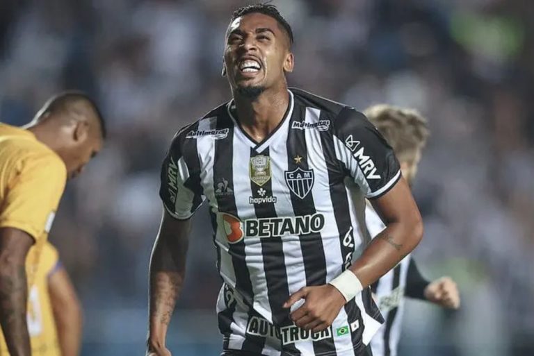 <p>Atacante não teve grande passagem pelo Atlético-MG. Foto: Pedro Souza/CAM</p>
