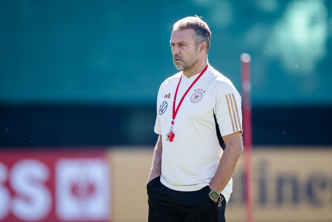 Hansi Flick, agora ex-técnico da Alemanha