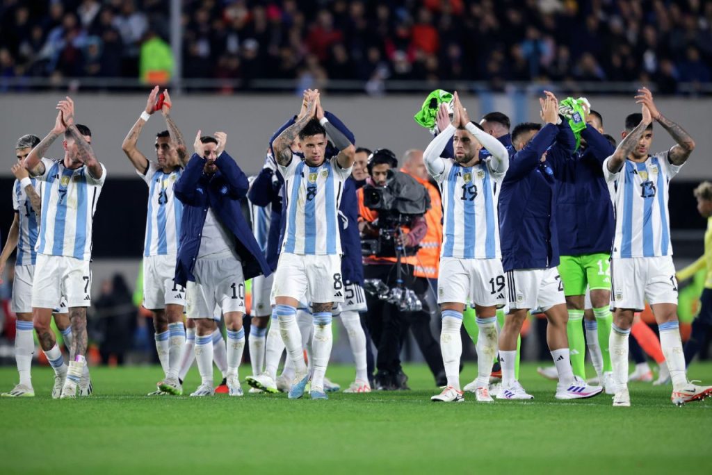 Seleção Argentina de Futebol nas Eliminatórias para a Copa do Mundo Foto: Seleção Argentina/Twitter