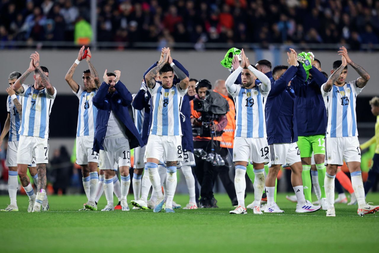 Seleção Argentina de Futebol nas Eliminatórias para a Copa do Mundo Foto: Seleção Argentina/Twitter