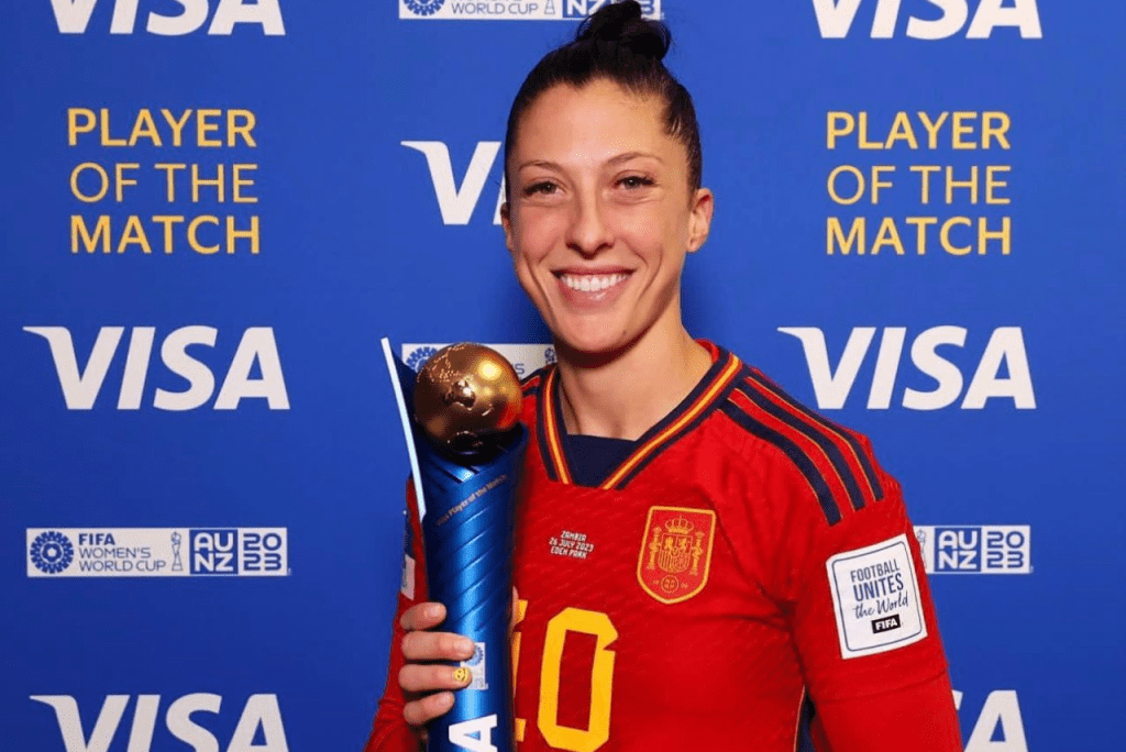 Jenni Hermoso formalizou queixa contra Luis Rubiales (Foto: Jenni Hermoso/Twitter)