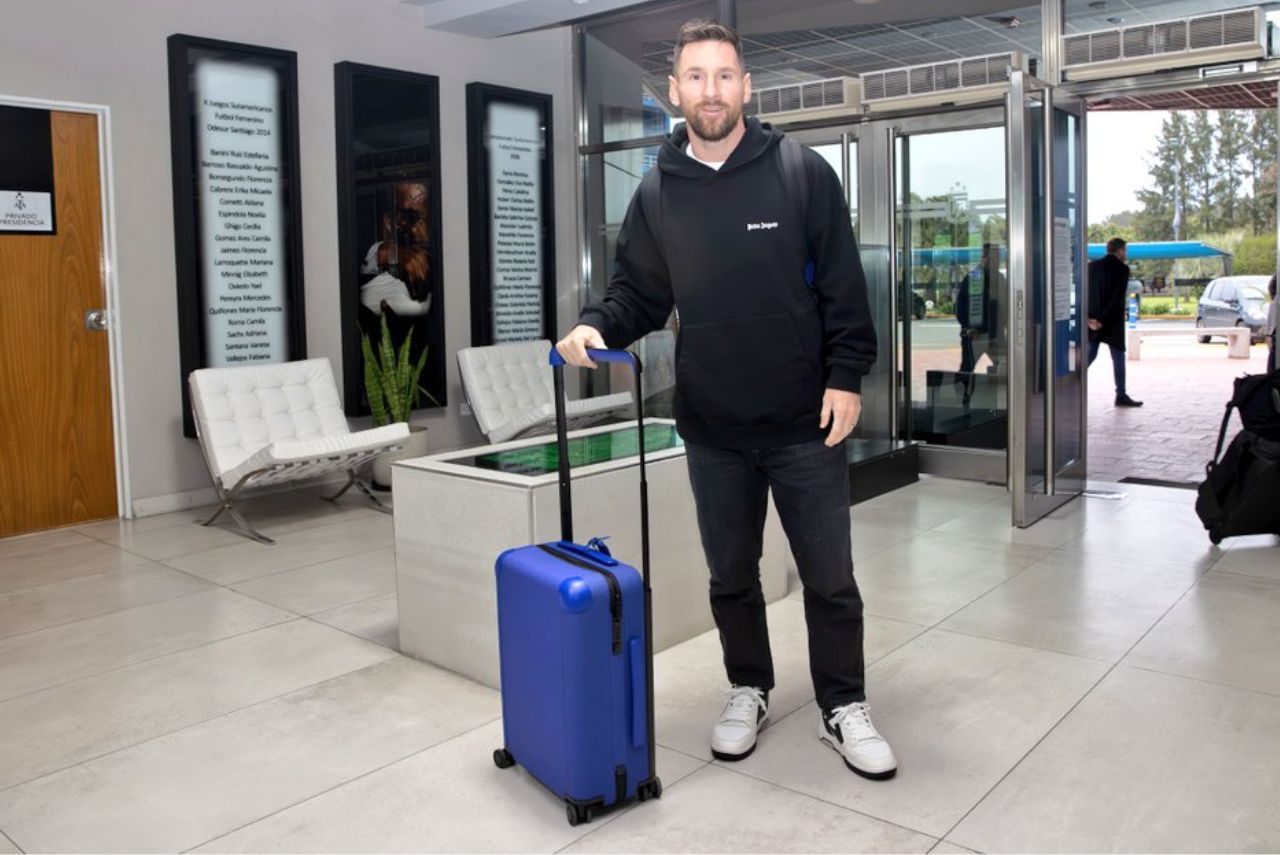 Messi chega a Buenos Aires para servir à seleção argentina nas Eliminatórias Foto: Seleção Argentina/Twitter