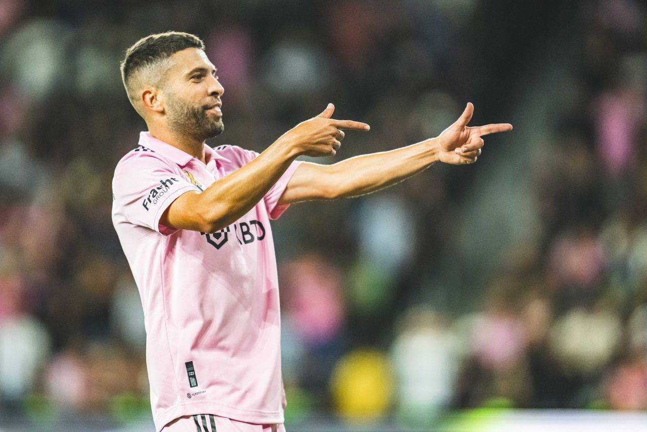 Jordi Alba marca em vitória do Inter Miami Foto: Inter Miami/Twitter