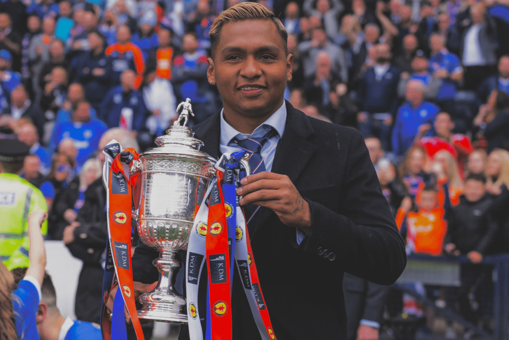 Colombiano Alfredo Morelos vai reforçar ataque do Santos (Foto: Alfredo Morelos/Twitter)