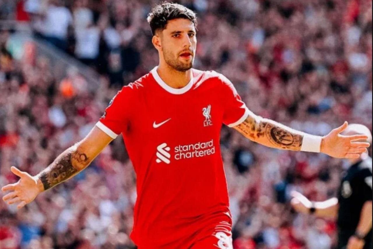 meia húngaro do Liverpool Dominik Szoboszlai Foto: Liverpool/Divulgação