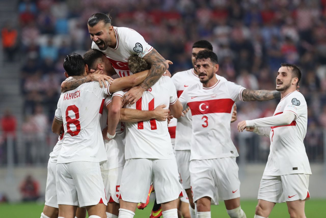 Turquia venceu a Croácia nas Eliminatórias da Euro 2024 (Foto: TTF/Divulgação)