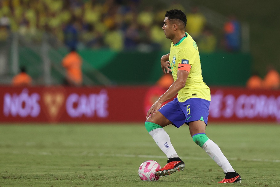 Casemiro fez um balanço do empate entre Brasil e Venezuela Foto: Vitor Silva/CBF