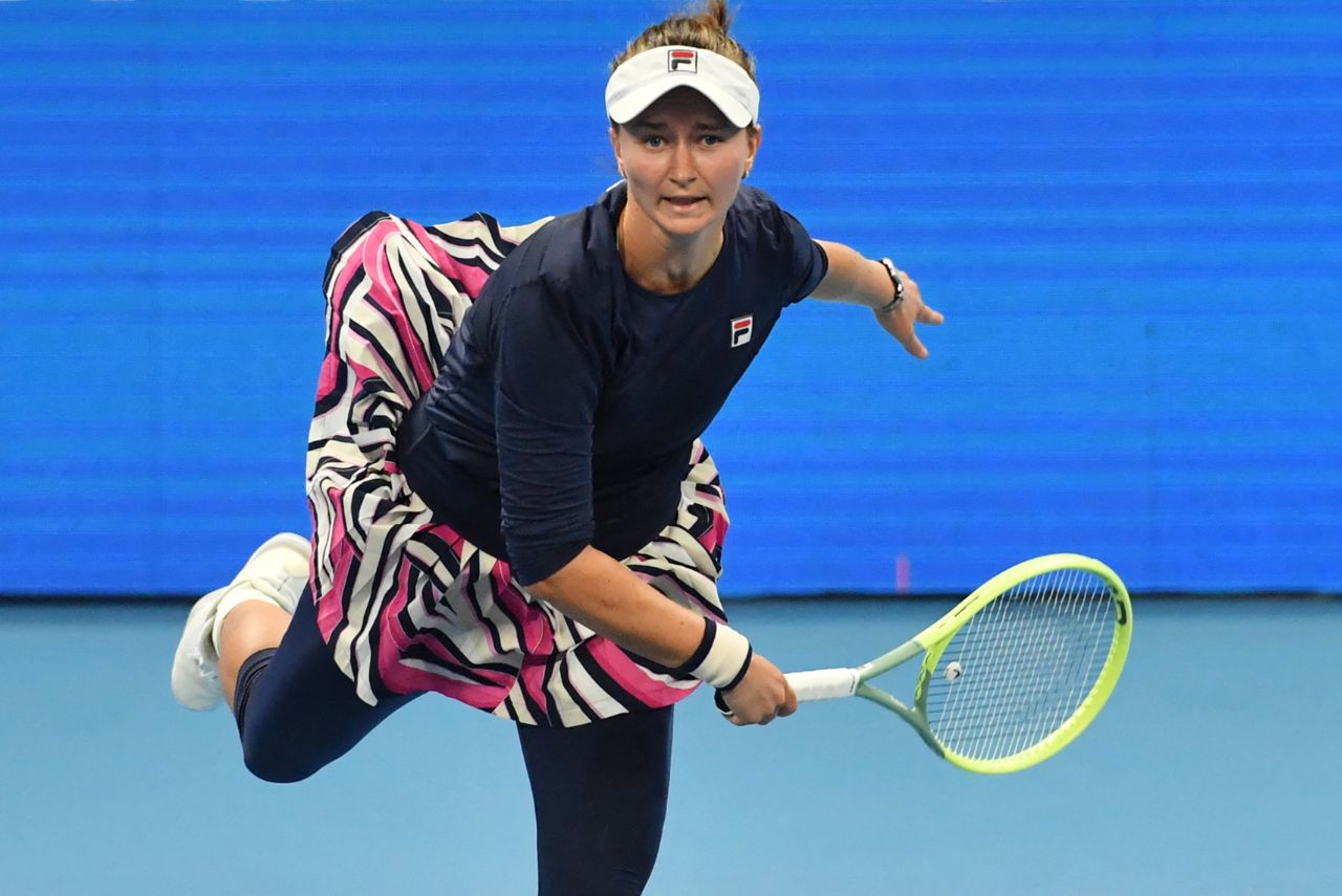 Barbora Krejcikova é finalista do WTA 500 (Foto: AFP)