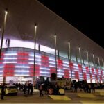Partida entre Croácia e Turquia aconteceu na Opus Arena, na cidade croata de Osijek (Foto: HNS/Divulgação)