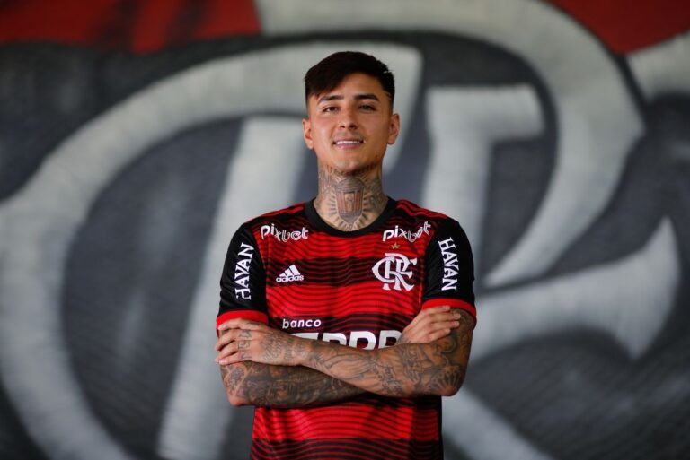 <p>Erick Pulgar já está à disposição do técnico Tite (Foto: Gilvan de Souza/Flamengo)</p>
