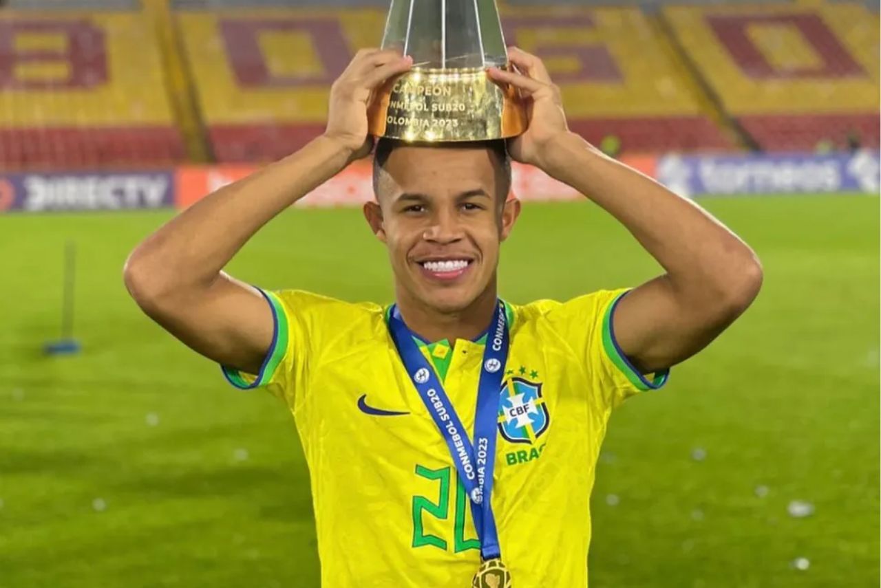 Pedro, do Corinthians, foi campeão Sul-Americano Sub-20