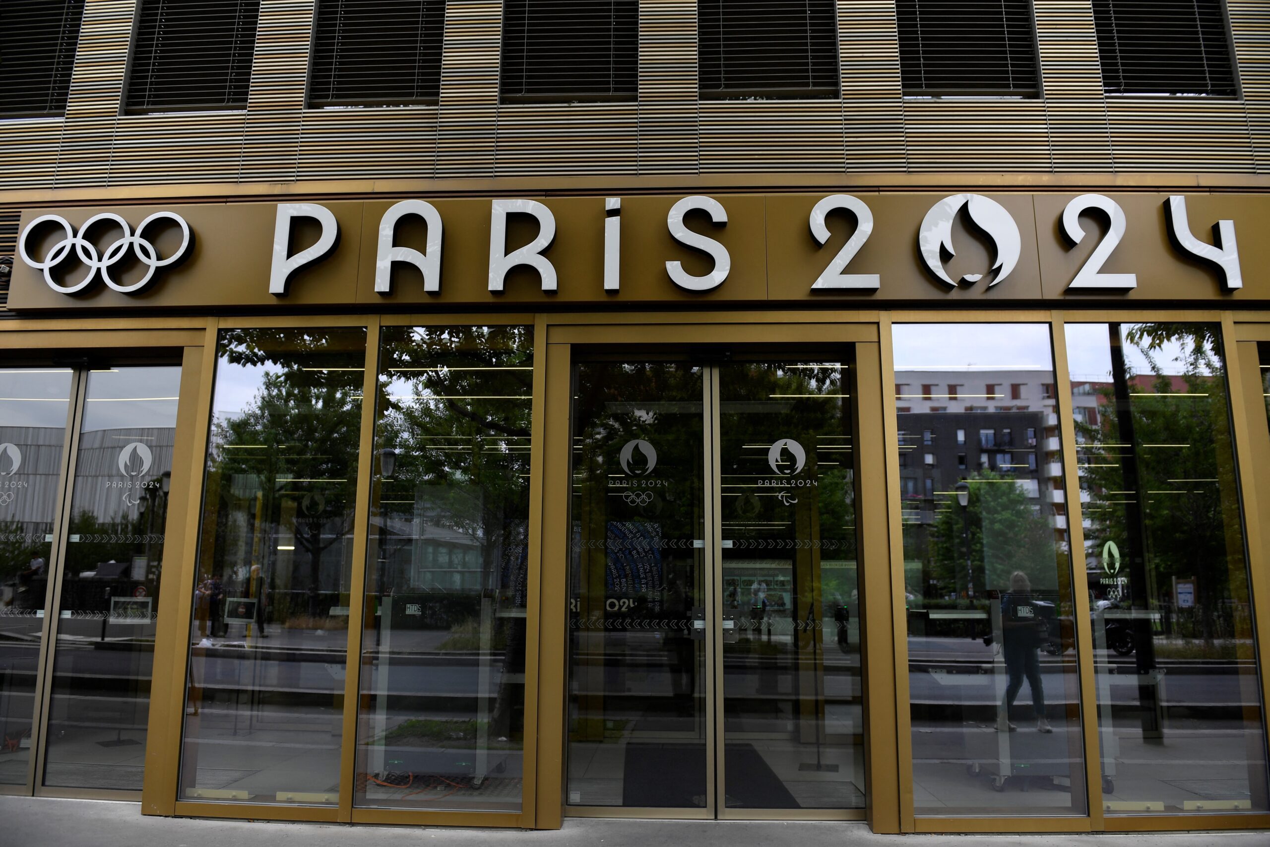 Sede do Comitê Organizador das Olimpíadas de Paris 2024. Foto: JULIEN DE ROSA/AFP