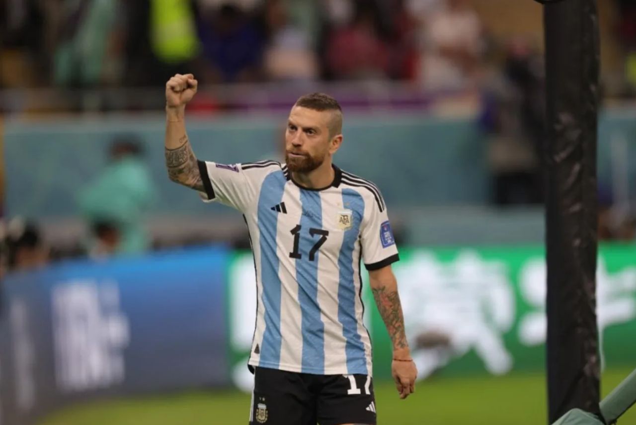 Papu Gómez disputou dois jogos com a Argentina no Catar