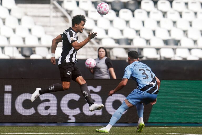 <p>Restante do duelo entre Botafogo e Athletico aconteceu sem torcida. Foto: Vitor Silva/Botafogo</p>
