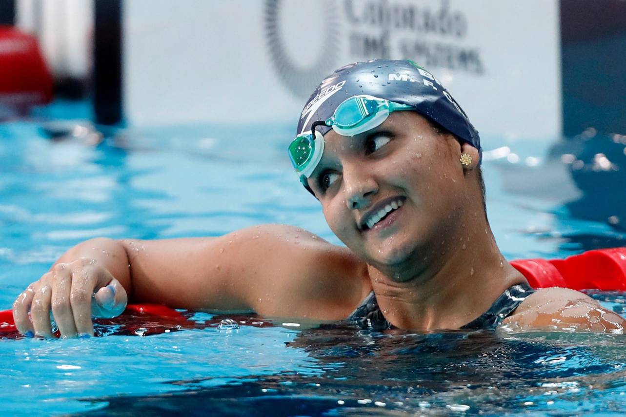 Maria Fernanda tem duas pratas