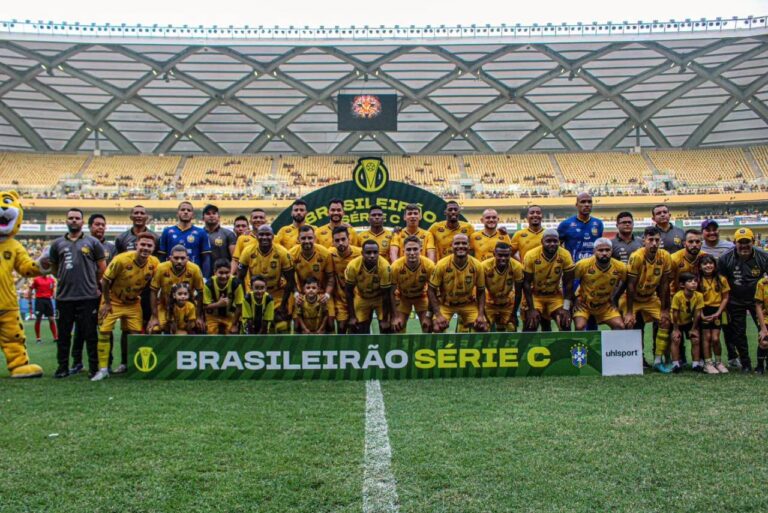 <p>O Amazonas é o atual campeão brasileiro da Série C. Foto: Jadison Sampaio/AMFC</p>
