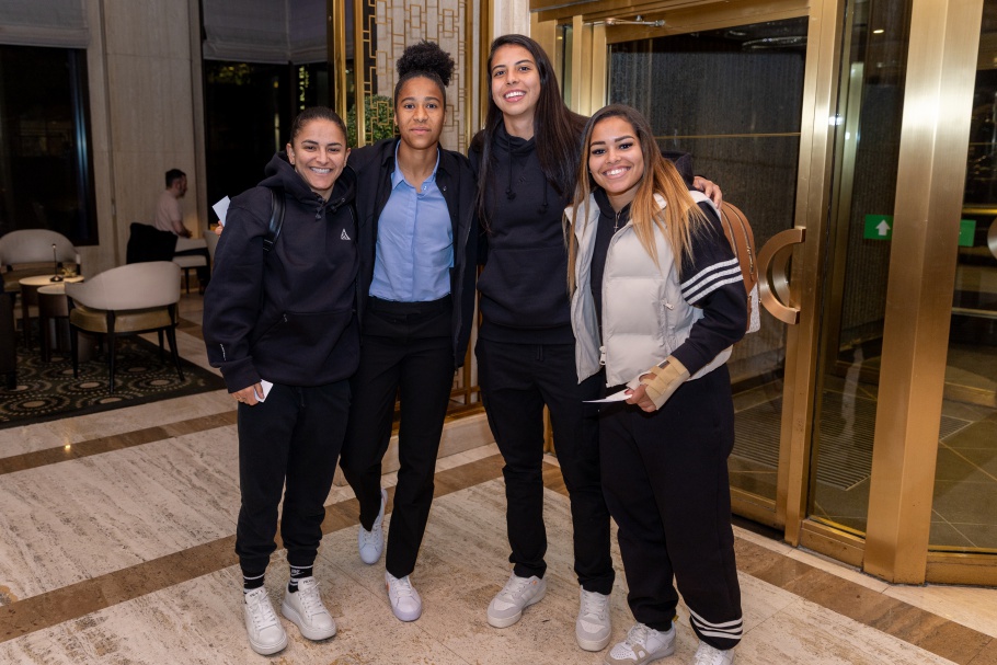 Seleção brasileira chega em Montreal para amistoso contra o Canadá Foto: Clara Bahri/CBF