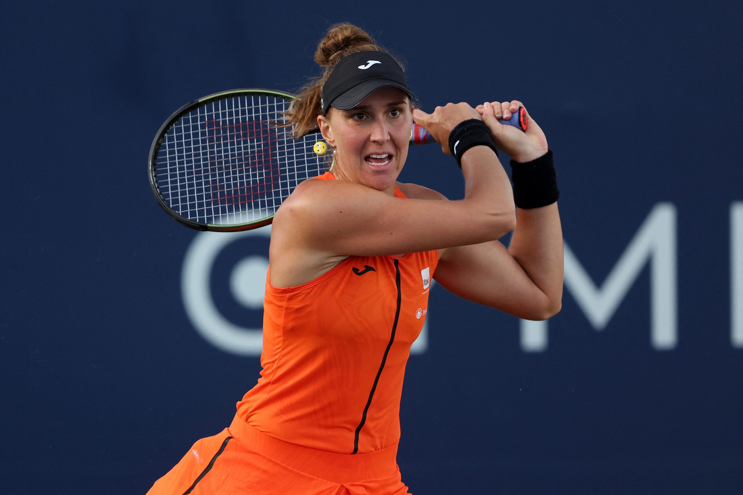 Bia Haddad vai à semifinal do WTA Elite Trophy Foto: SEAN M. HAFFEY /Getty Images via AFP