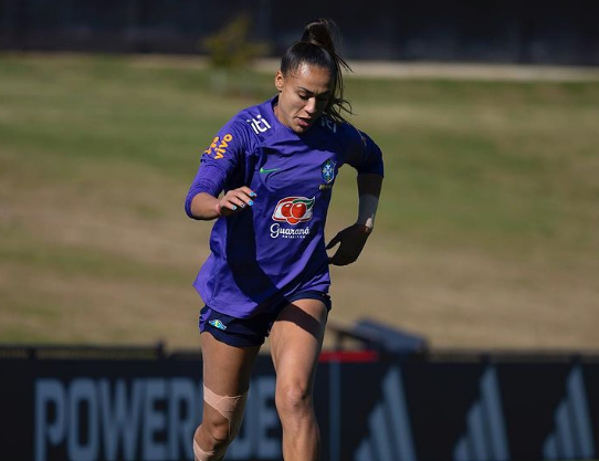 Kathellen sentiu desconforto no quadril durante partida contra o Levante Foto: Thais Magalhães/CBF