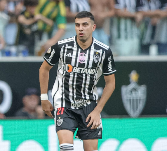 Battaglia passa por cirurgia nesta quinta após lesão no joelho Foto: Atlético-MG/Divulgação/X