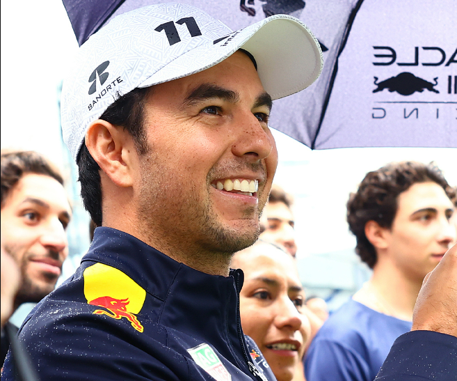 Sergio Pérez sonha com vitória em casa, no GP do México Foto: Red Bull Racing/X