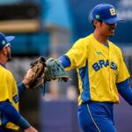 Brasil vai enfrentar a Colômbia na final do beisebol do Pan Foto: Miriam Jeske/COB