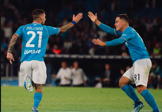 Napoli arranca empate com o Milan Foto: Napoli/X