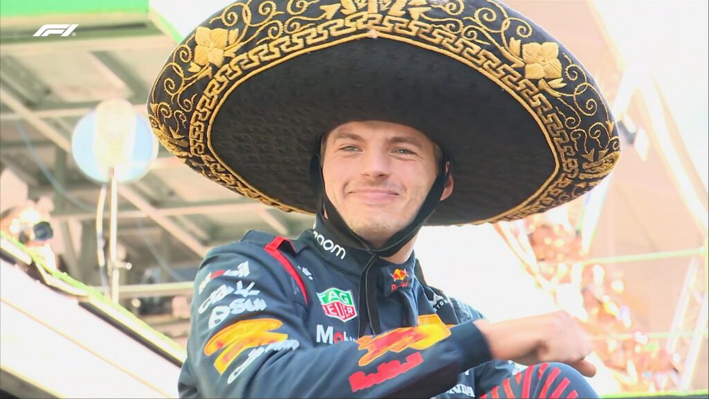 Verstappen venceu o GP do México pela terceira vez consecutiva Foto: Fórmula 1/X