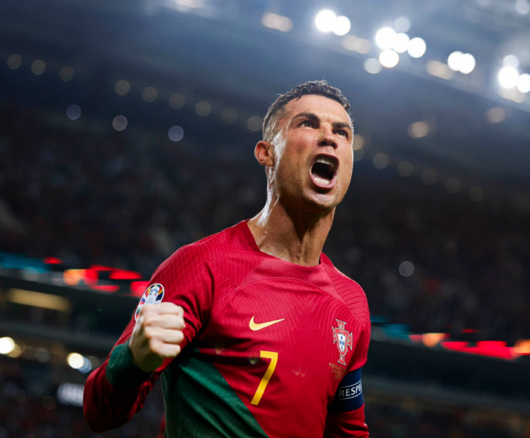 <p>Cristiano Ronaldo soma 40 gols e passou a ser o artilheiro do mundo em 2023 Foto: Cristiano Ronaldo/X</p>
