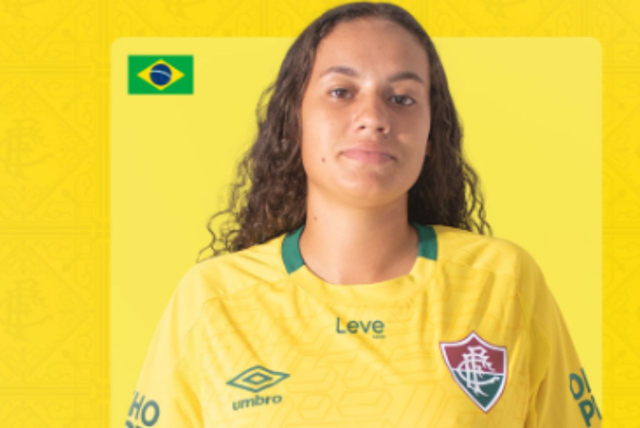 Thaina, goleira do Fluminense, é convocada para a seleção brasileira sub-17 Foto: Reprodução/Divulgação