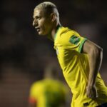 Richarlison busca primeiro gol desde o fim da Copa do Mundo Foto: Lucas Figueiredo/CBF