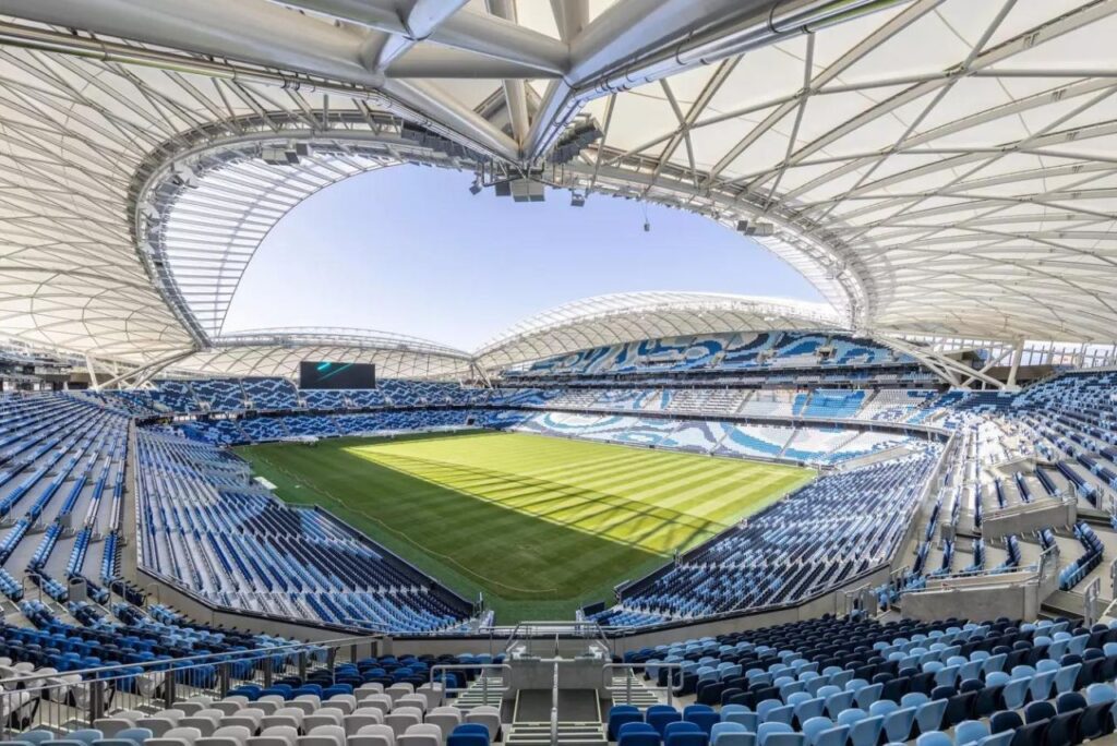 Estádio de Sydney, na Austrália, recebeu jogos da Copa do Mundo Feminina Foto: Fifa/Divulgação