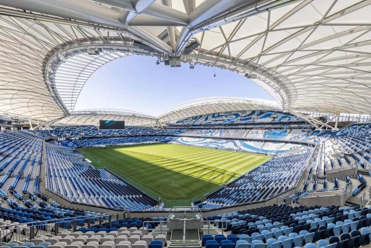 Estádio de Sydney, na Austrália, recebeu jogos da Copa do Mundo Feminina Foto: Fifa/Divulgação
