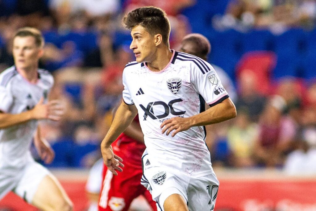 Gabriel Pirani vai assumir vaga de Gabriel Veron no Pan-Americano 2023 (Foto: DC United/Divulgação)