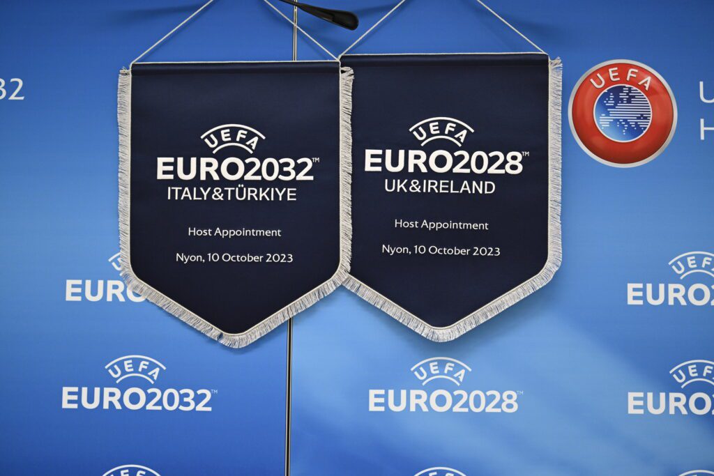 Uefa anuncia países sede da Eurocopa de 2028 e 2032 Foto: Uefa/Divulgação