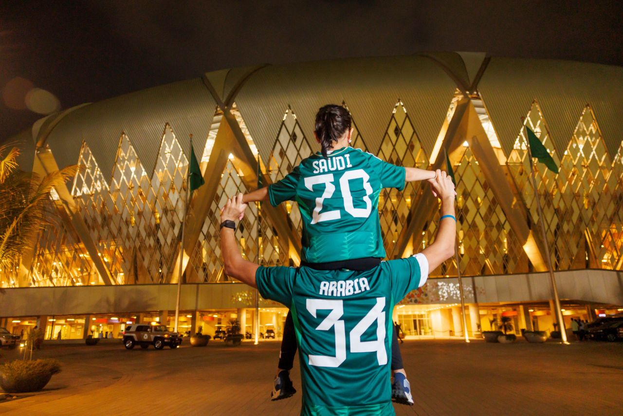 Arábia Saudita oficializa candidatura para sediar a Copa do Mundo de 2034 Foto: SAFF/X