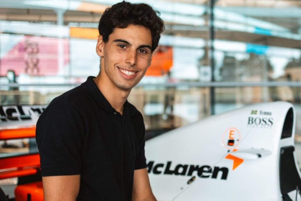 McLaren anuncia Gabriel Bortoleto para academia de pilotos Foto: McLaren/Divulgação