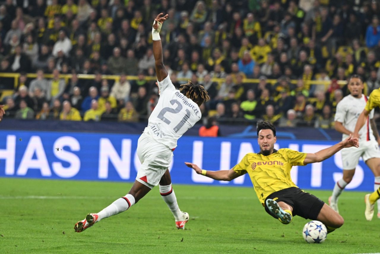 Borussia Dortmund e Milan ficaram no empate sem gols