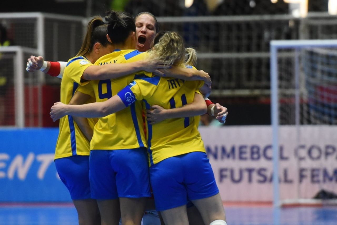 Brasil é semifinalista na Copa América de Futsal feminina Foto: Divulgação/CONMEBOL
